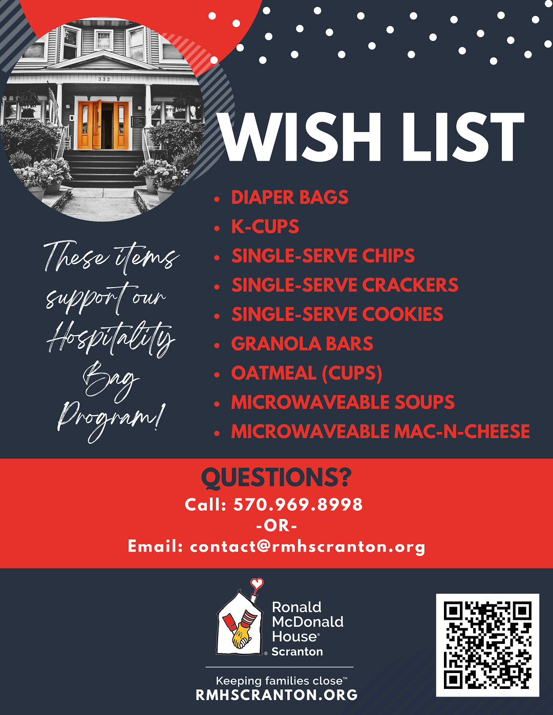 RMH Wish List Flyer 2023